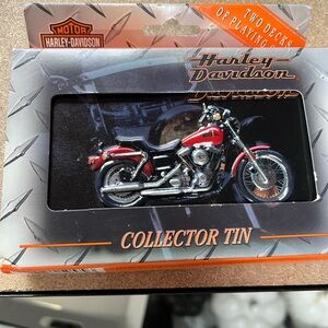 Harley-Davidson Collectible Tin & Playing Cards